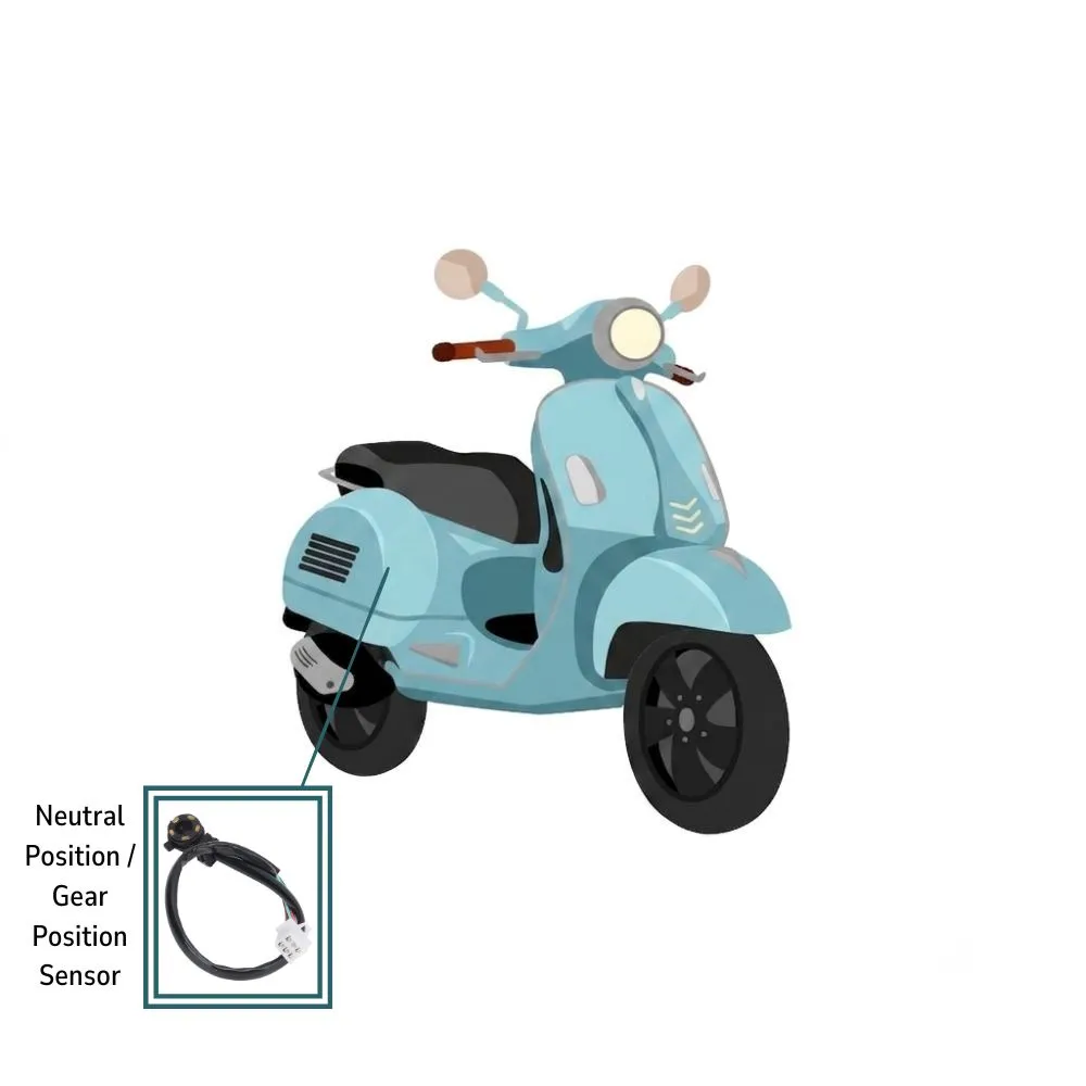 Neutral Position  Gear Position Sensor for 2 Wheeler
